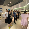 長(zhǎng)沙學(xué)院相關(guān)領(lǐng)導(dǎo)一行蒞臨我司指導(dǎo)