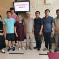 詹天佑嫡孫詹同沛先生攜夫人來(lái)建為歷保考察交流